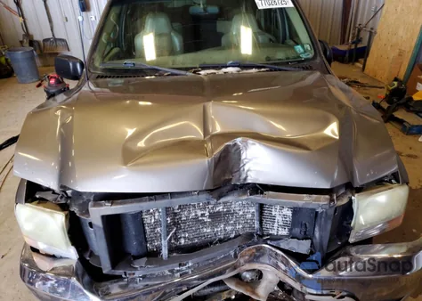 2002 Ford Excursion Limited z USA, uszkodzony, nr VIN 1FMSU43F42ED22775